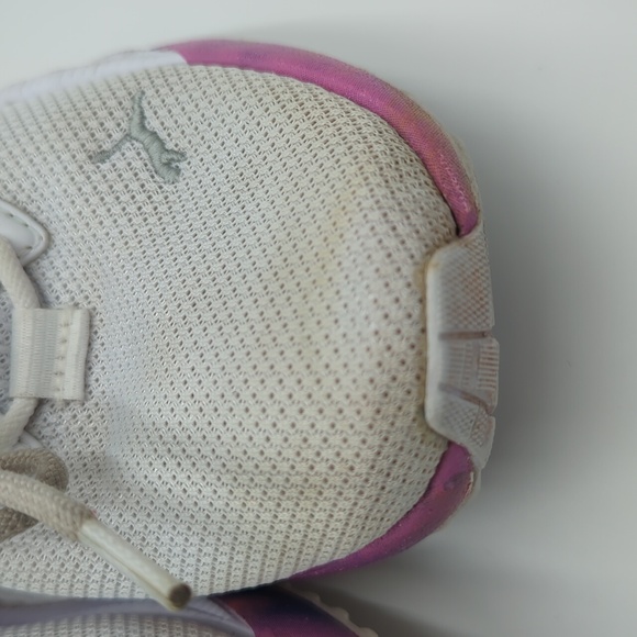 Adidas Women's Pacer Future Hazy Summer Lace Up Sneaker 6.5 White Purple - Picture 7 of 8